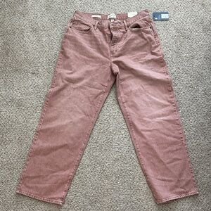 Pink 90s Baggy Jeans